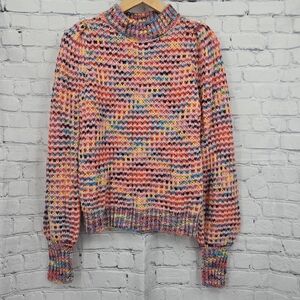 Dear John Cutsie Rainbow, Knit Sweate Size Small